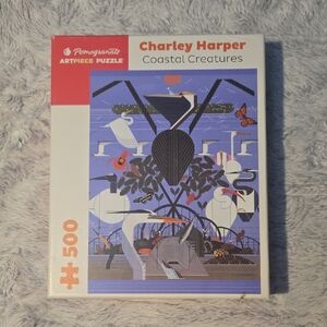 Pomegranate Charley Harper Coastal Creatures 500 Piece Pieces